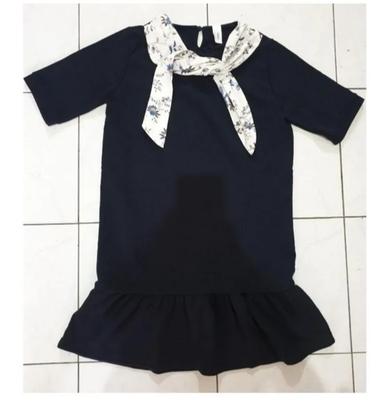 Korean dress black photo 1
