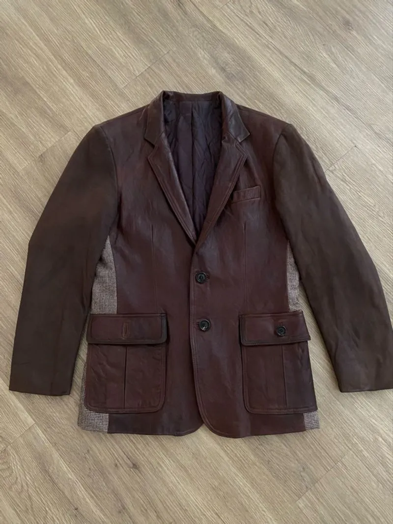 SIEG FAHRENHEIT JAS BLAZER  LEATHER | BLAZER | OUTE photo 1