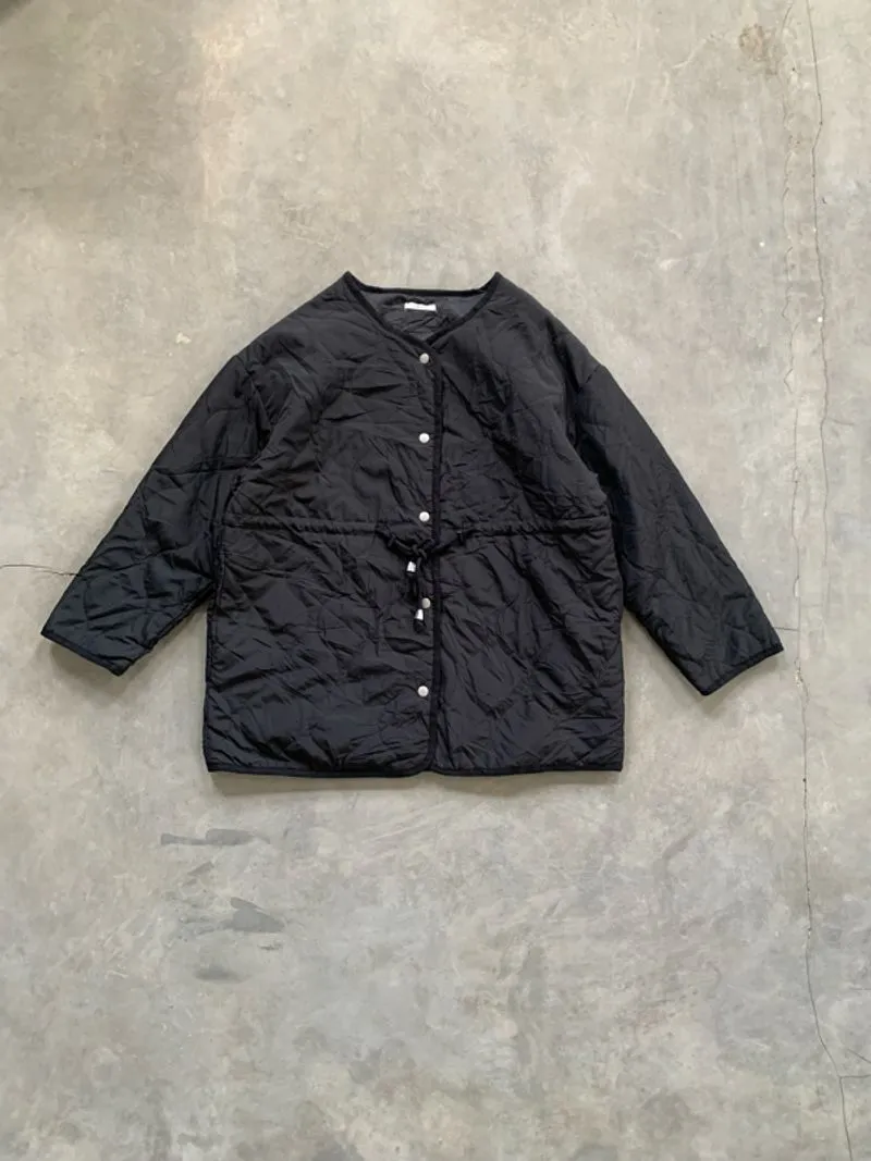 Flash Blue Black Quilted Jacket photo 1