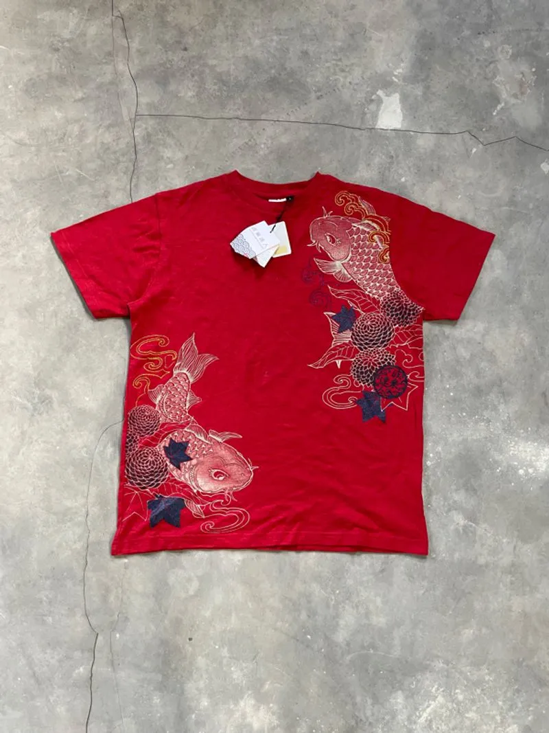 2000’s - Naminoritatsujin Japan Sukajan Tee Brand New   photo 1