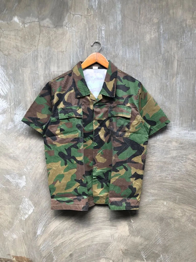 Unknown - Army Men Button Up Shirt photo 1