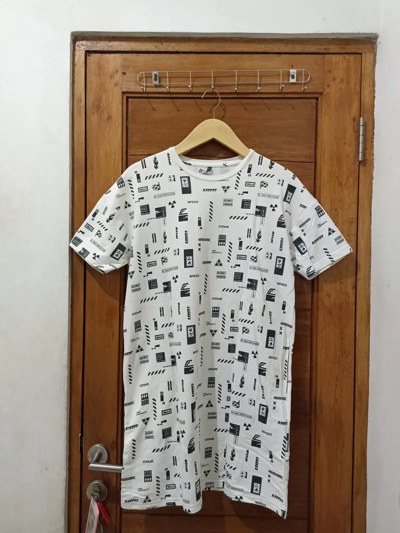 COLORBOX Casual Casual dress Wanita white black photo 1