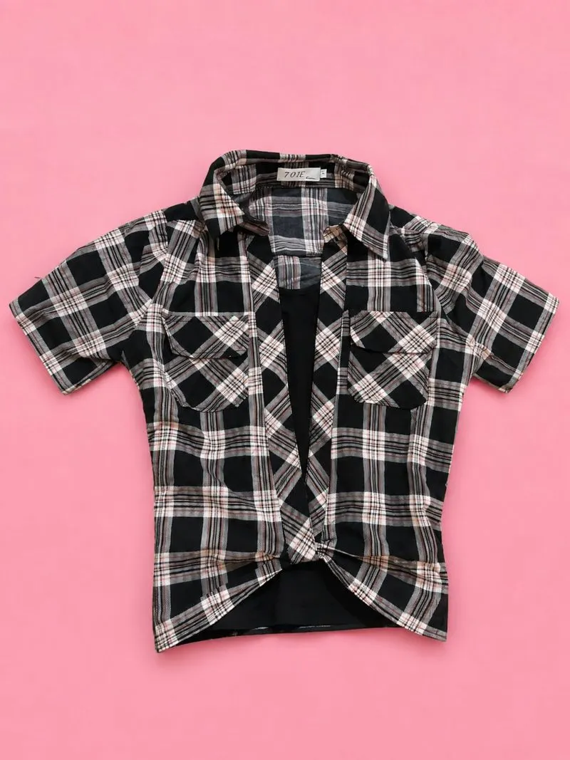 Kemeja Pop Plaid Shirt photo 1