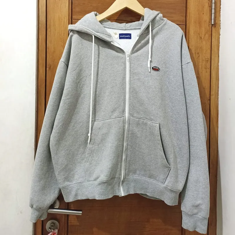 Casual Hoody Pria gray photo 1