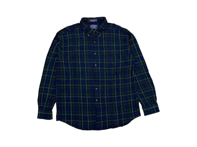 Vintage Pendleton Flannel Long Shirt photo 1