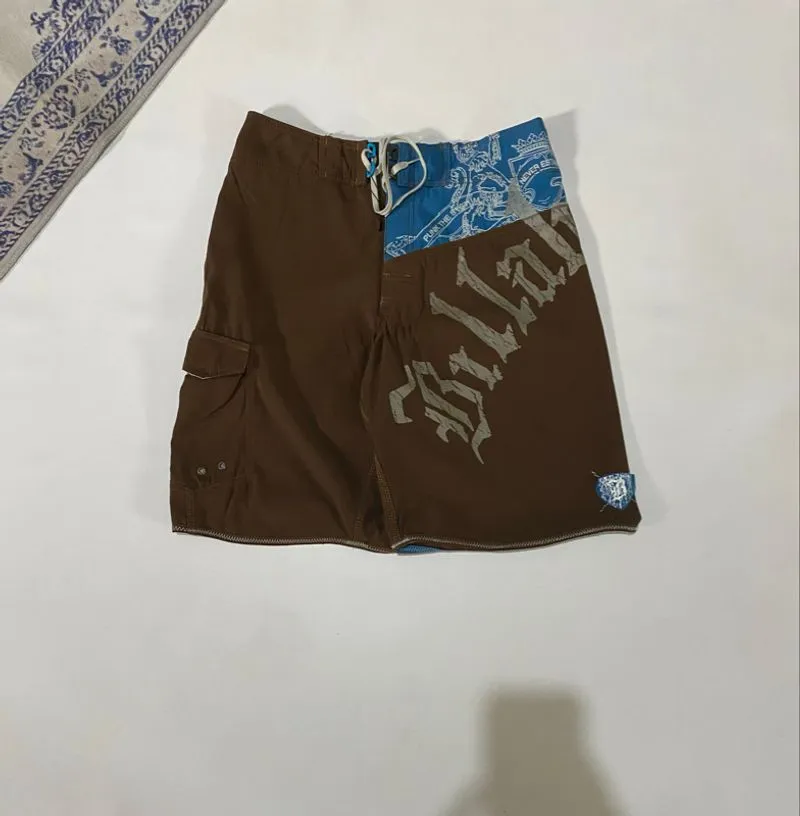 VTG Y2K Billabong BoardShorts Brown photo 1