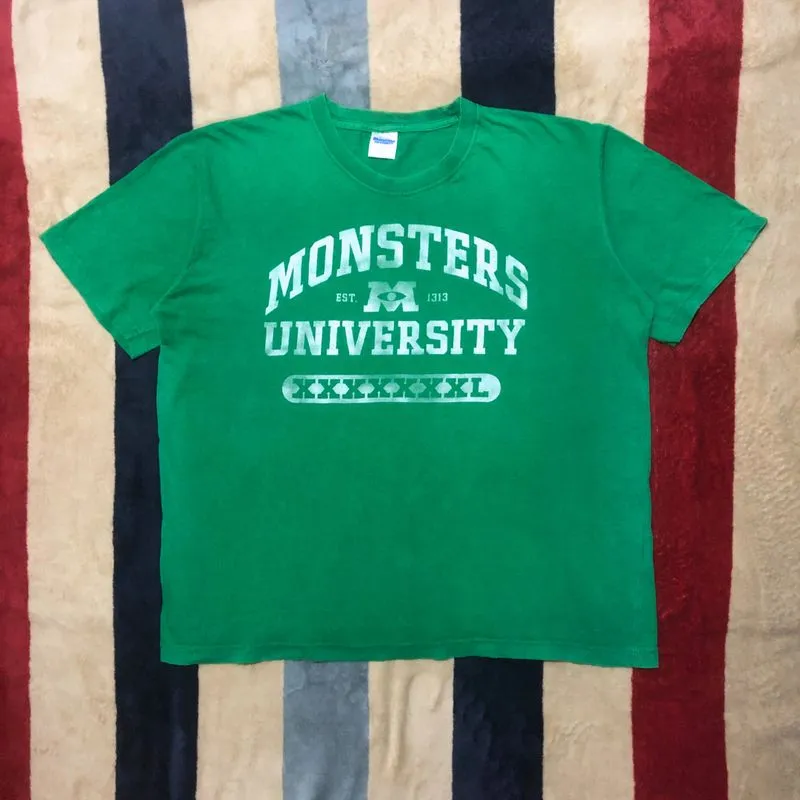Disney Pixar Official Monsters University Boxy-Fit T-Shirt photo 1