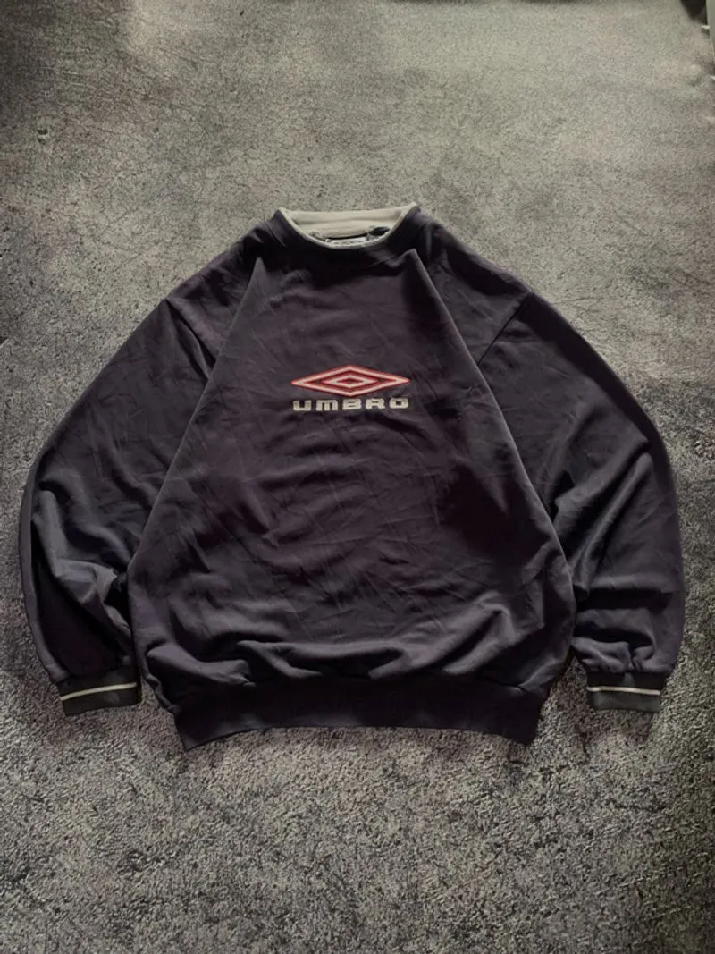 Sweatshirt Vintage Umbro Logo Center Diamond photo 1