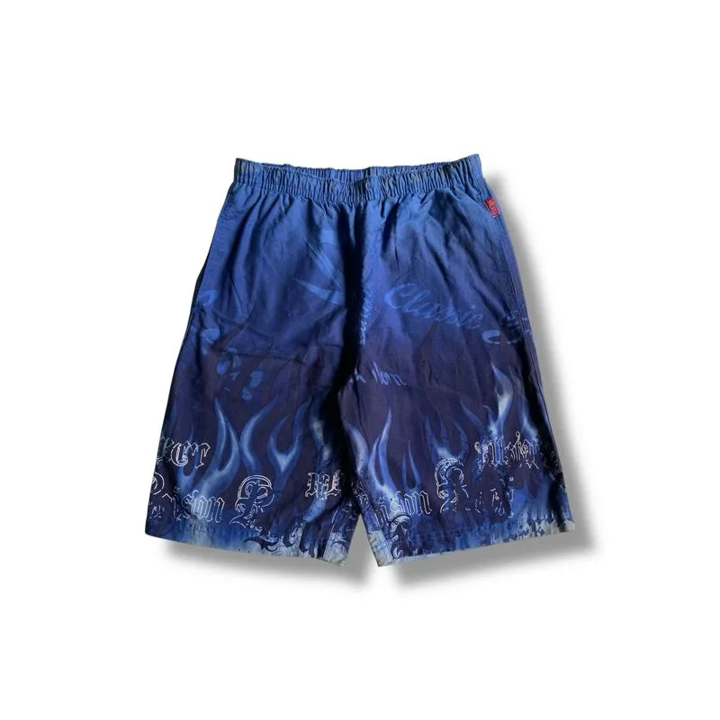 Shortpant Blue Flame Y2k  photo 1