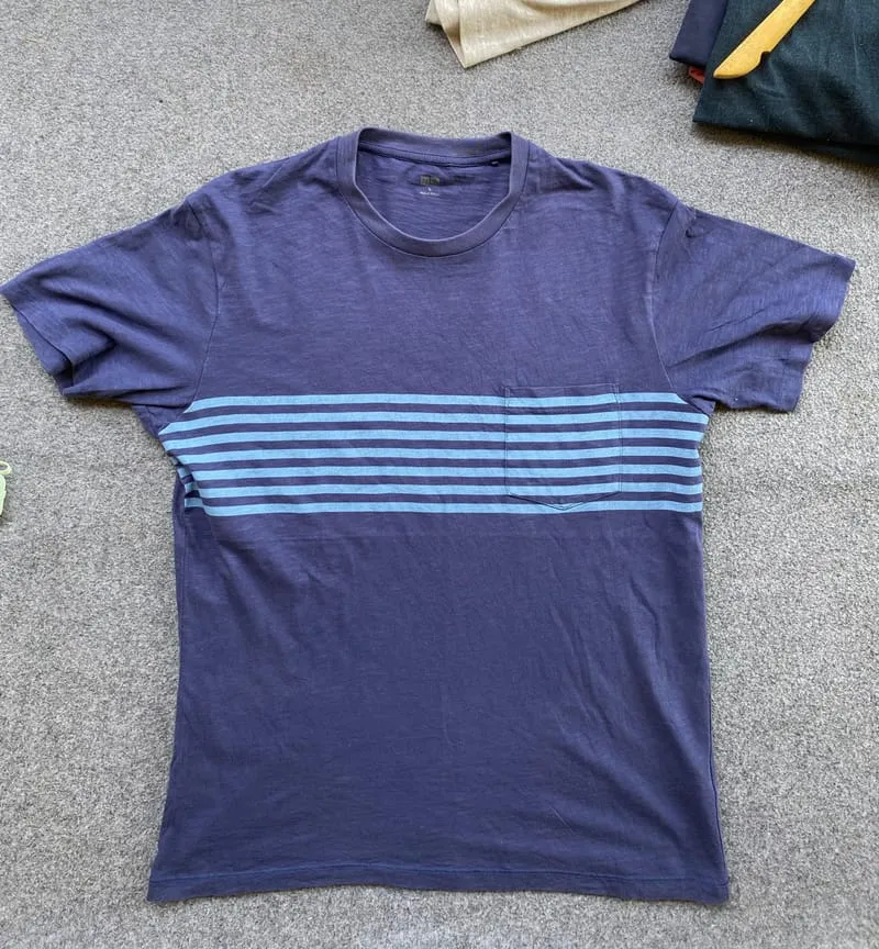 Uniqlo Casual T-shirt Pria navy photo 1