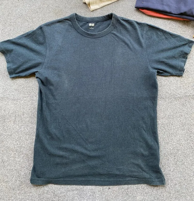 Uniqlo Casual T-shirt Pria green navy photo 1