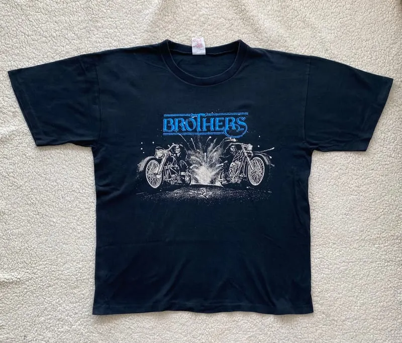 Vintage T-shirt Pria black photo 1