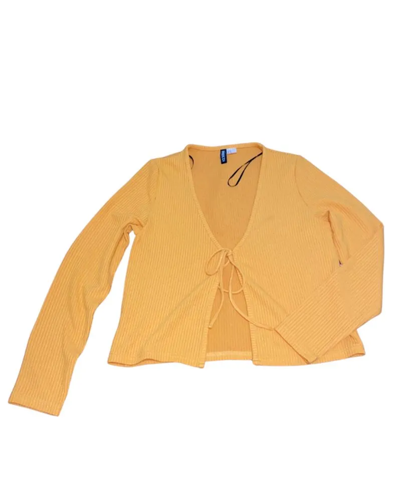 H&M tie front cardigan photo 1
