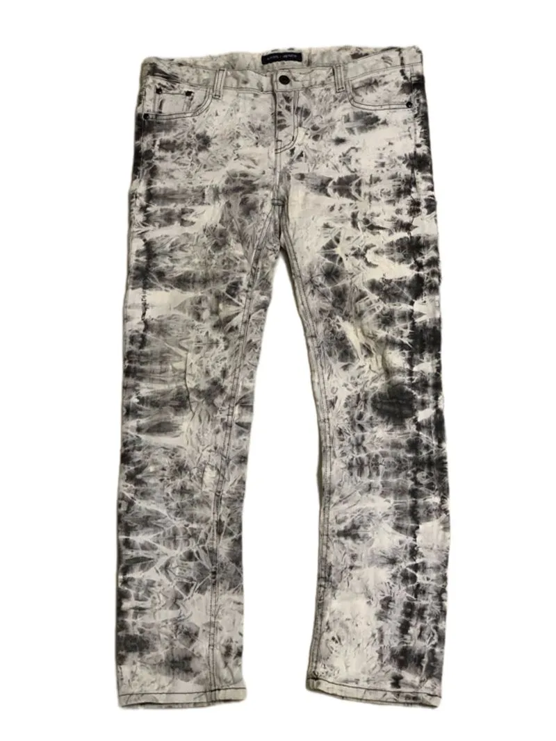 Y2k distressed jeans pants photo 1