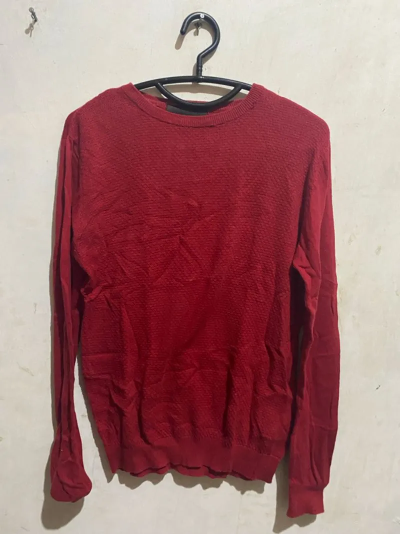 sweater ambrogio merah photo 1