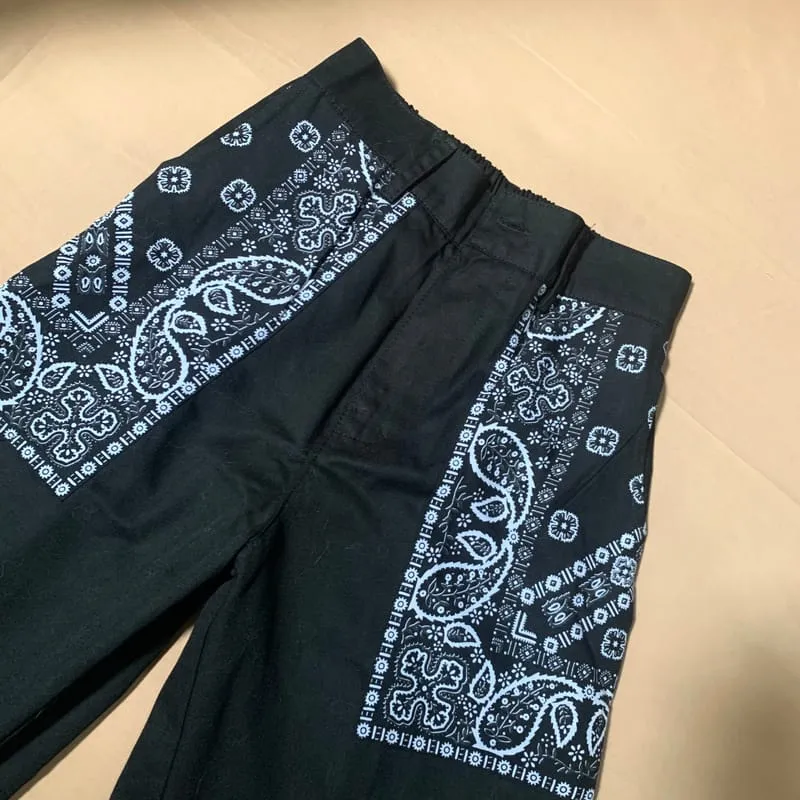 Streetwear Casual Casual trouser Wanita white black photo 1