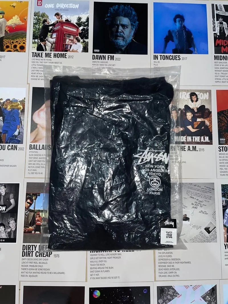 Stussy Casual T-shirt Pria black photo 1