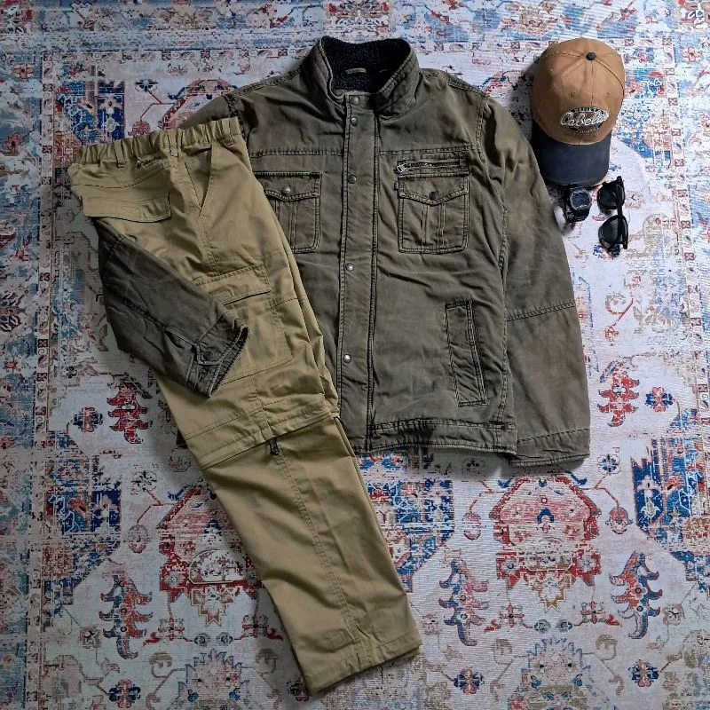 Levis tactical jacket, Levis canvas jacket photo 1