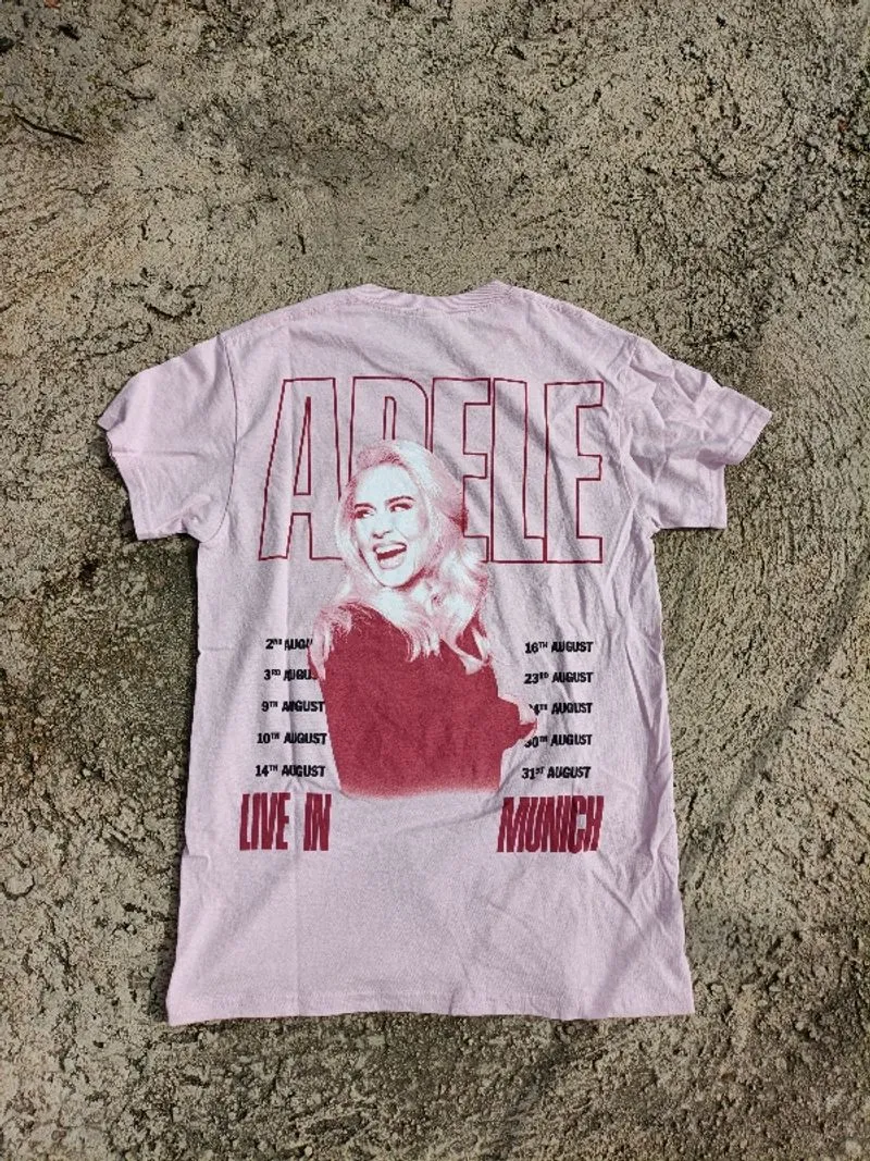 T-SHIRT ADELE "LIVE IN MUNICH" PRELOVED ORIGINAL photo 1