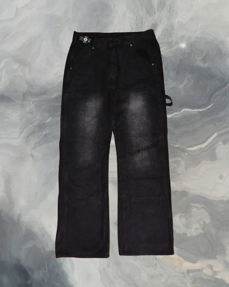 Celana Baggy Carpenter Double Knee Jeans Gombrong XIN YIN SU photo 1