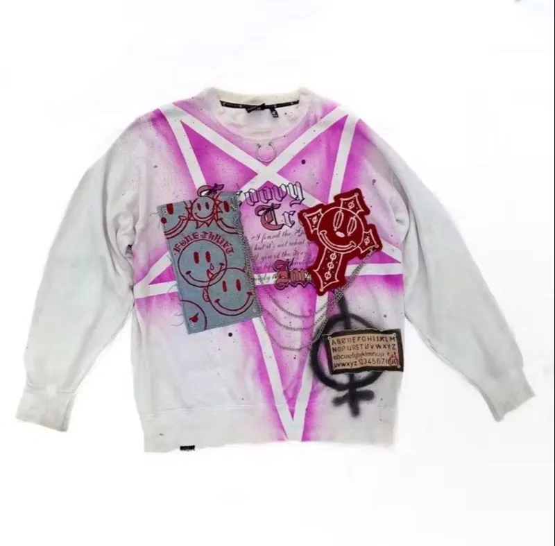 groovy crew graphic sweater photo 1
