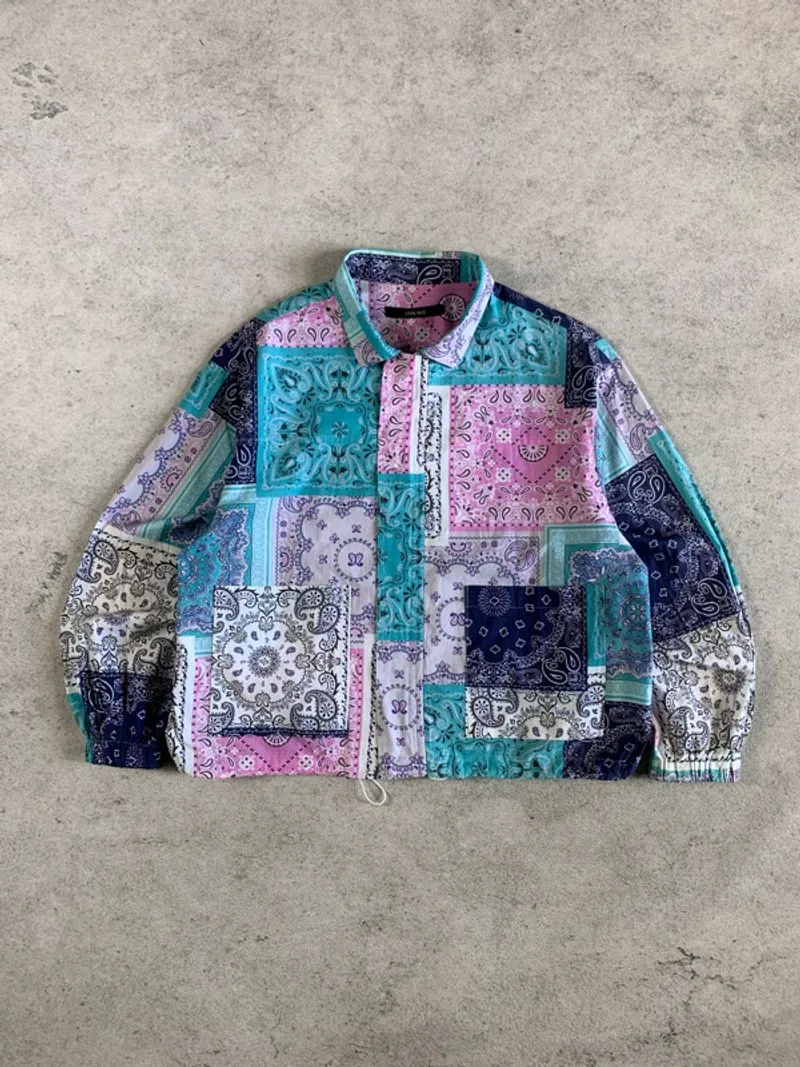 patchwork paisley motive jacket by van ake photo 1