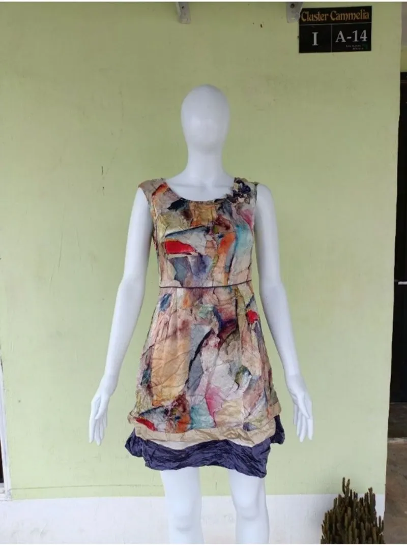 MINI DRESS MARBLE photo 1