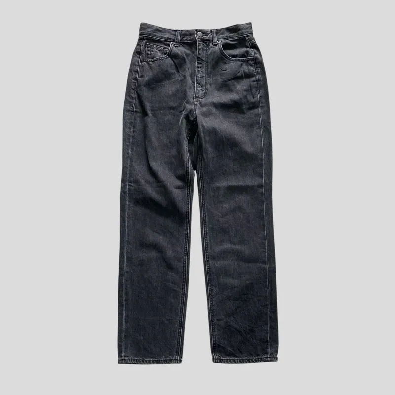 GU uniqlo denim jeans grey washed photo 1