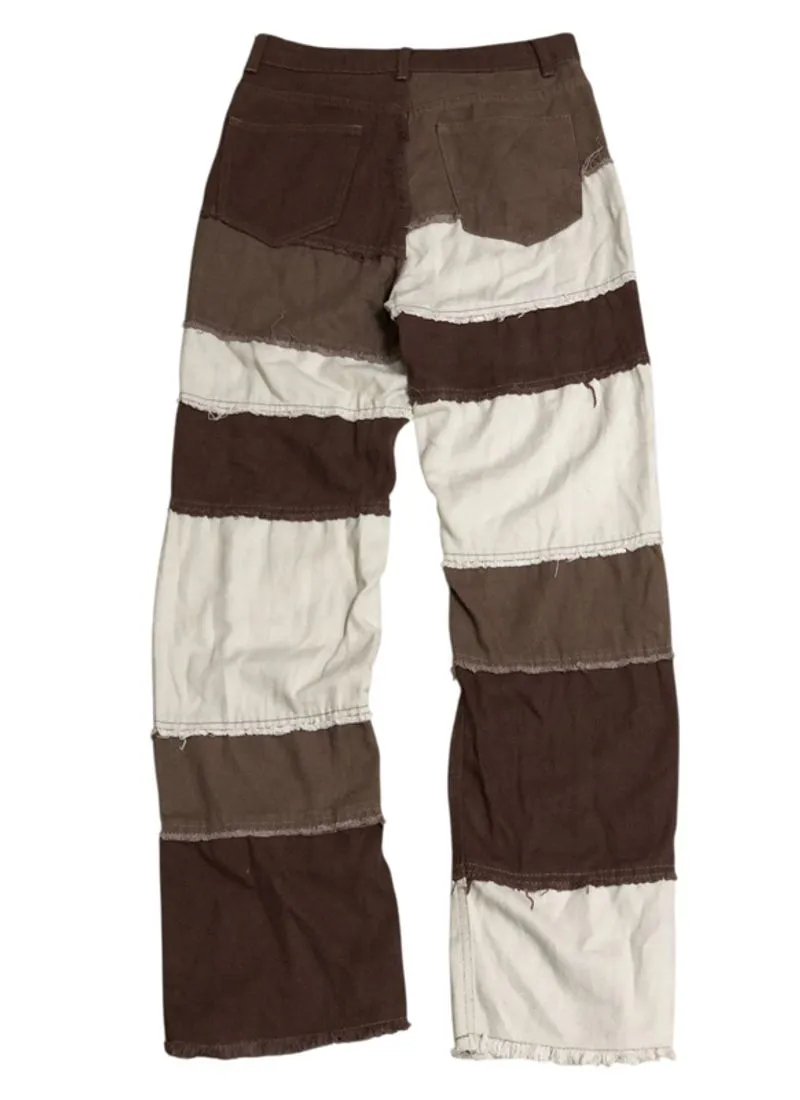 Shein patchwork pants / shein like hysteric glamour pants photo 1