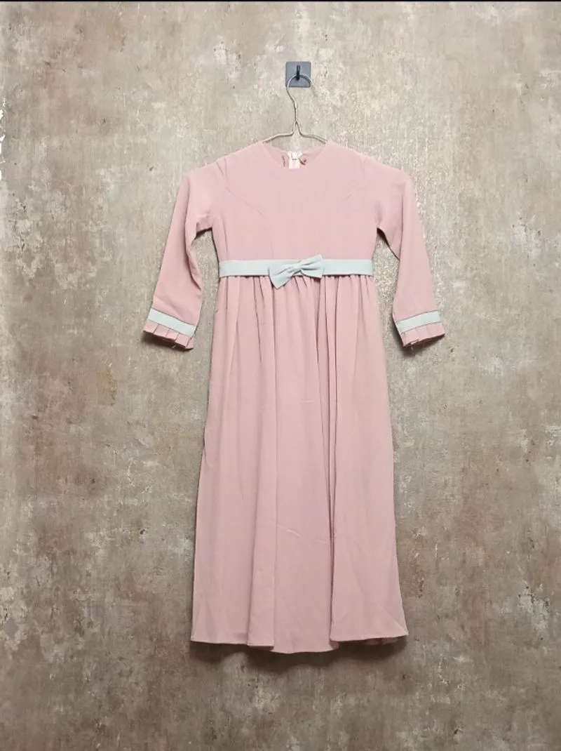 Pink Midi Dress Pita for Girl photo 1
