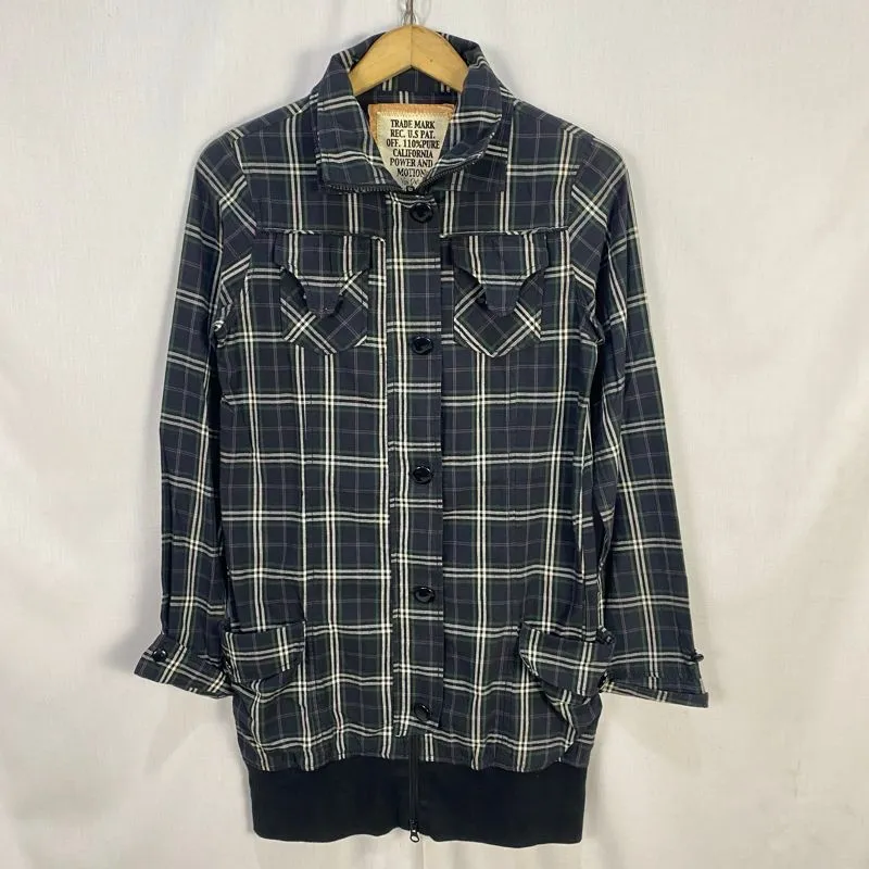 Von Dutch Vintage Tunik Plaid Jacket Size S photo 1