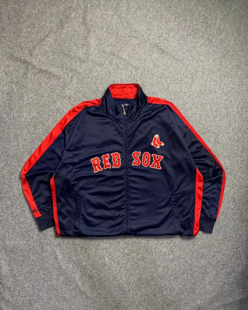 Tracksuit Jacket Majestic Red Sox photo 1