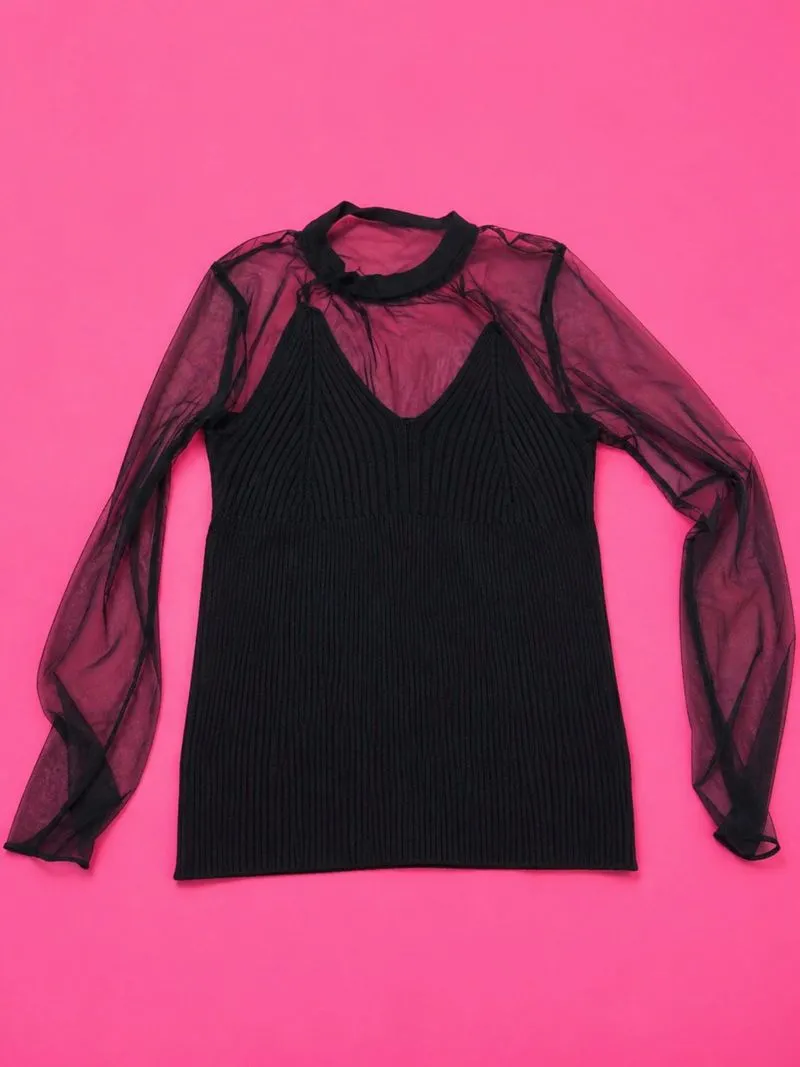 Atasan Vestito Black photo 1