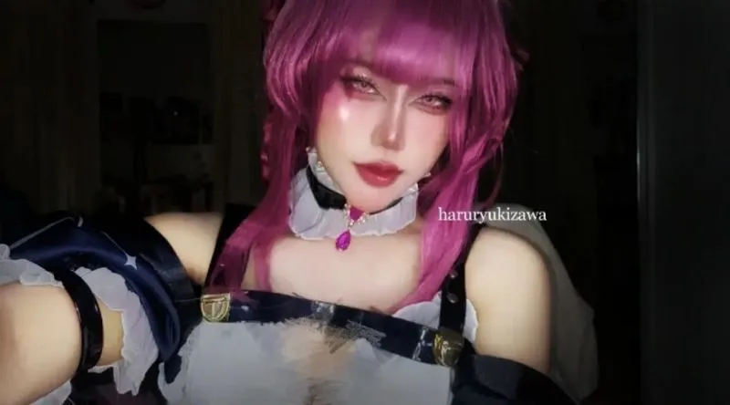 Costume Cosplay Kafka Maid Honkai Starrail  photo 1