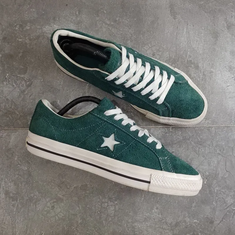 Converse Original One Star Suede Green White ( Size 42,5 ) photo 1