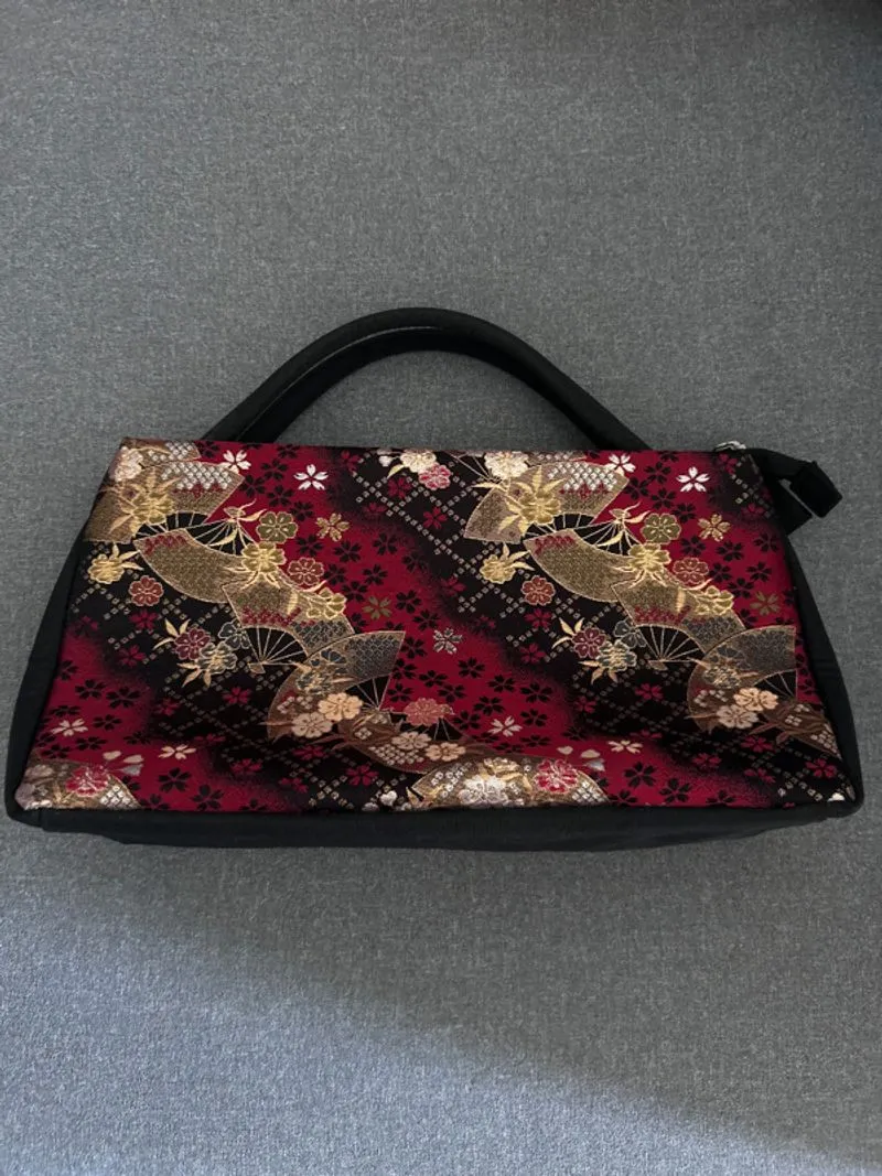 embroidered top-handle chinese style women handbag photo 1