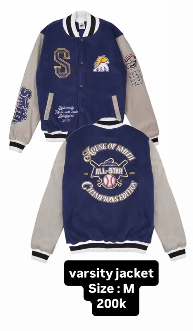Jaket Varsity Pria  photo 1