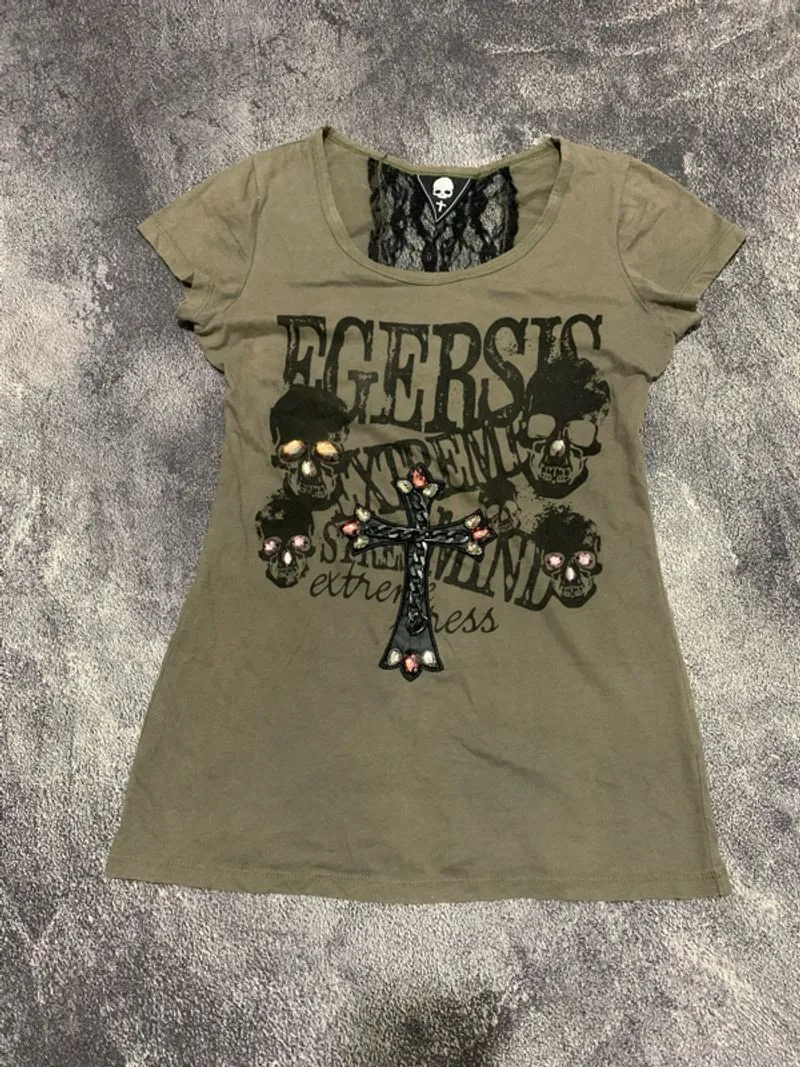 Kaos japanese ghotic crosses photo 1