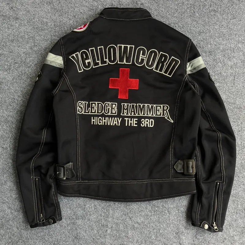 Biker Leather jacket Pria black photo 1