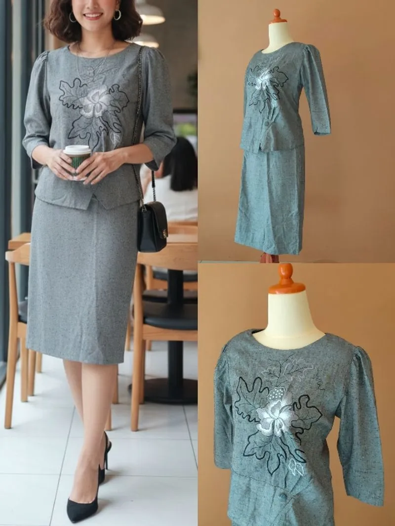 Vintage One Set Setelan Baju Kantor / Formal Suit photo 1