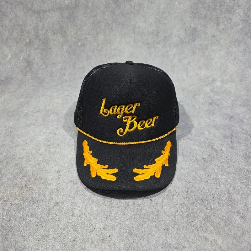 TOPI LAGER BEER BURIAL ROPE SNAPBACK HATS BY OTTO photo 1