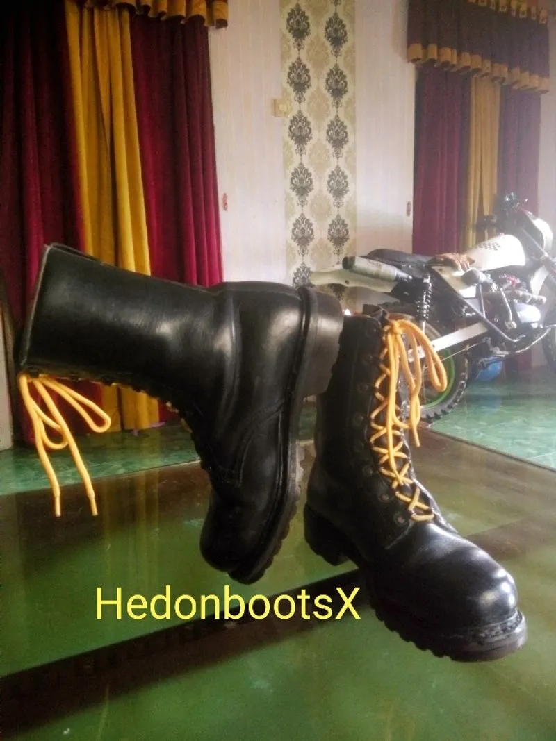 Vintage WINTERBERG BUNDESWEHR German Army Boots photo 1