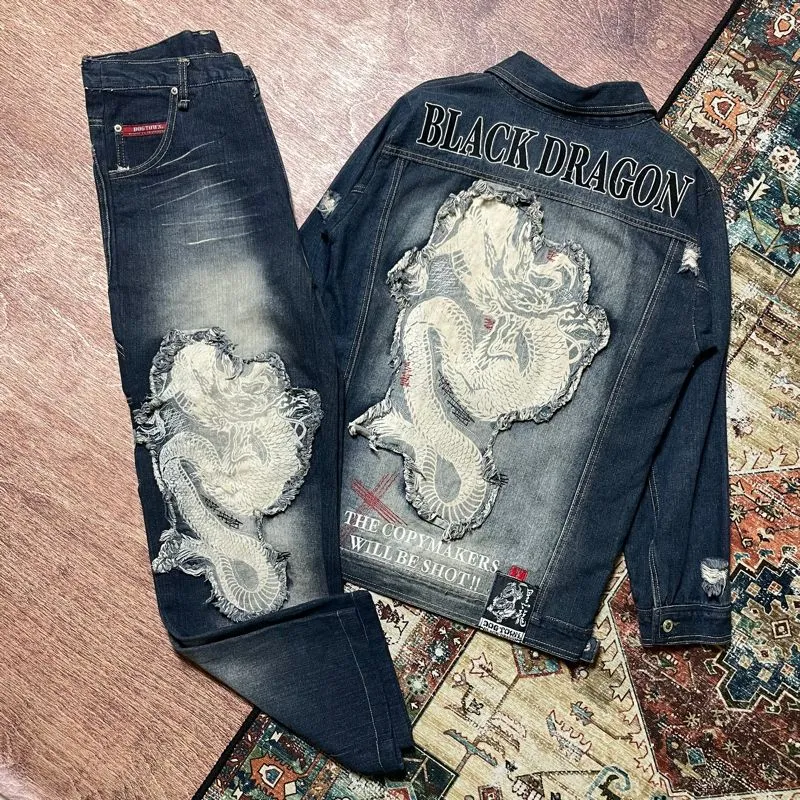 Dogtown 1 Set Carpenter Baggy & Trucker Denim Jacket Jeans photo 1