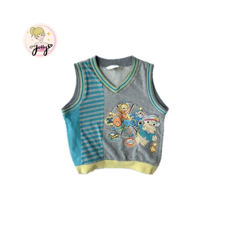 Baby Tee vest wanita preloved by jollythrift  photo 1