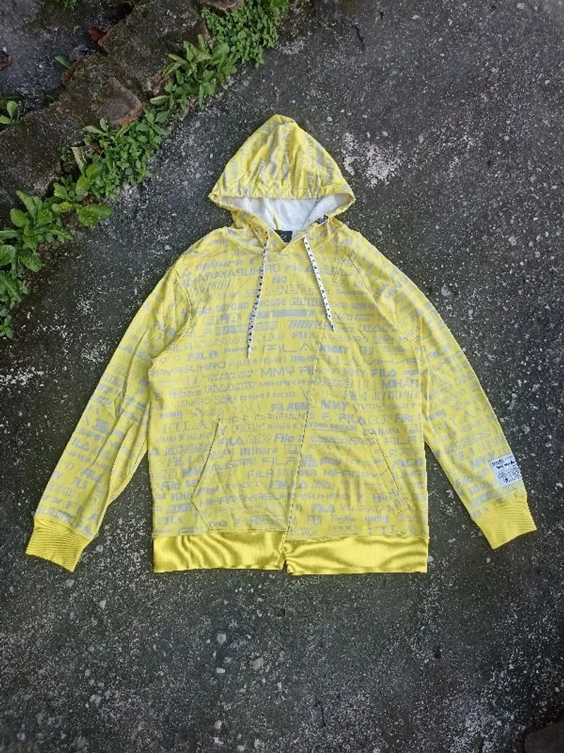 Maison Mihara Yasuhiro x Fila full print hoodie Original photo 1