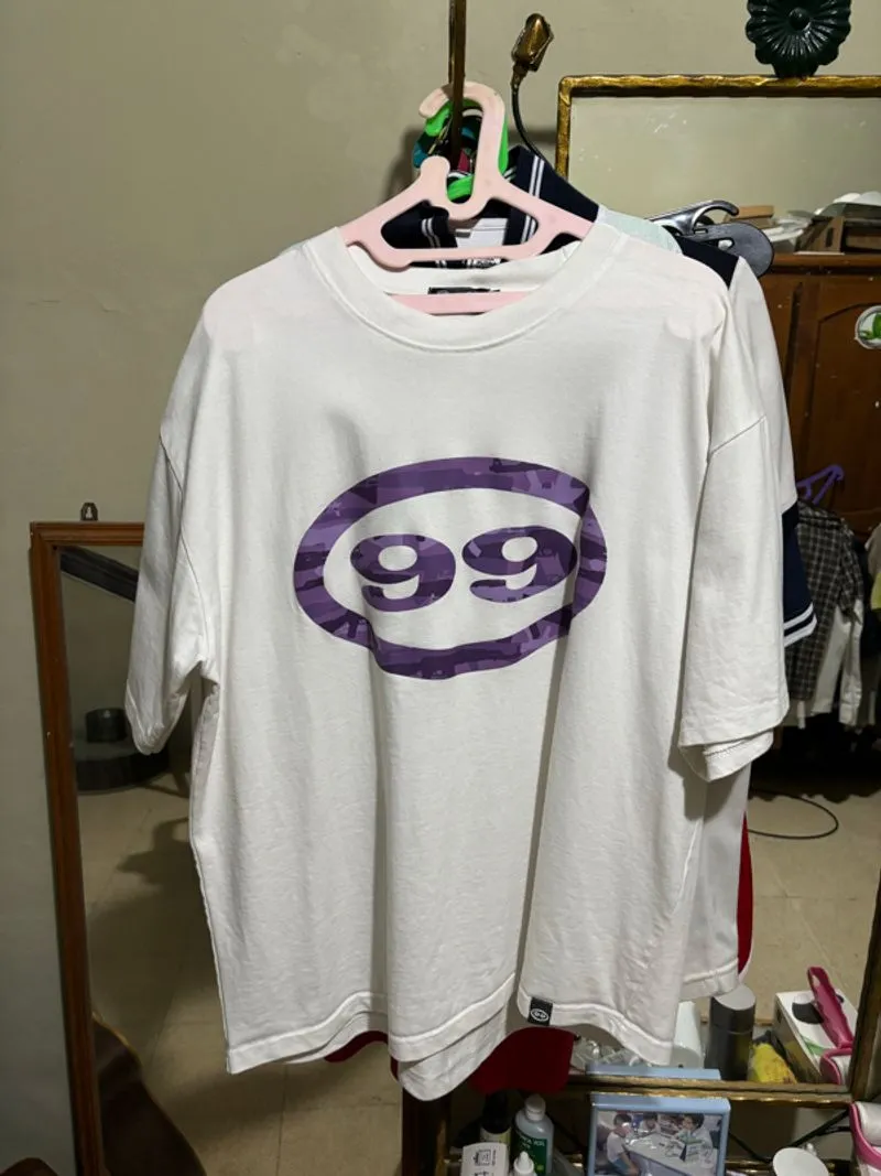 BAPENYA INDO - 99CLOVER PURPLE CAMO HEAVY TEE photo 1