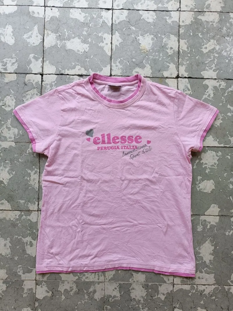 Ellesse Y2K Sportswear T-shirt Wanita pink photo 1