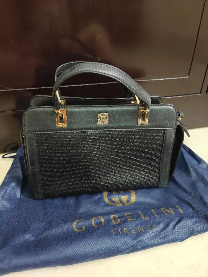 PRELOVED GOBELINI BAG BLACK photo 1
