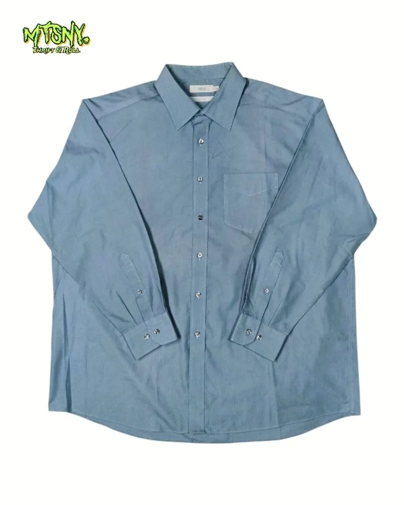 Kemeja Lengan Panjang Formal Mark & Spencer Polos Basic photo 1