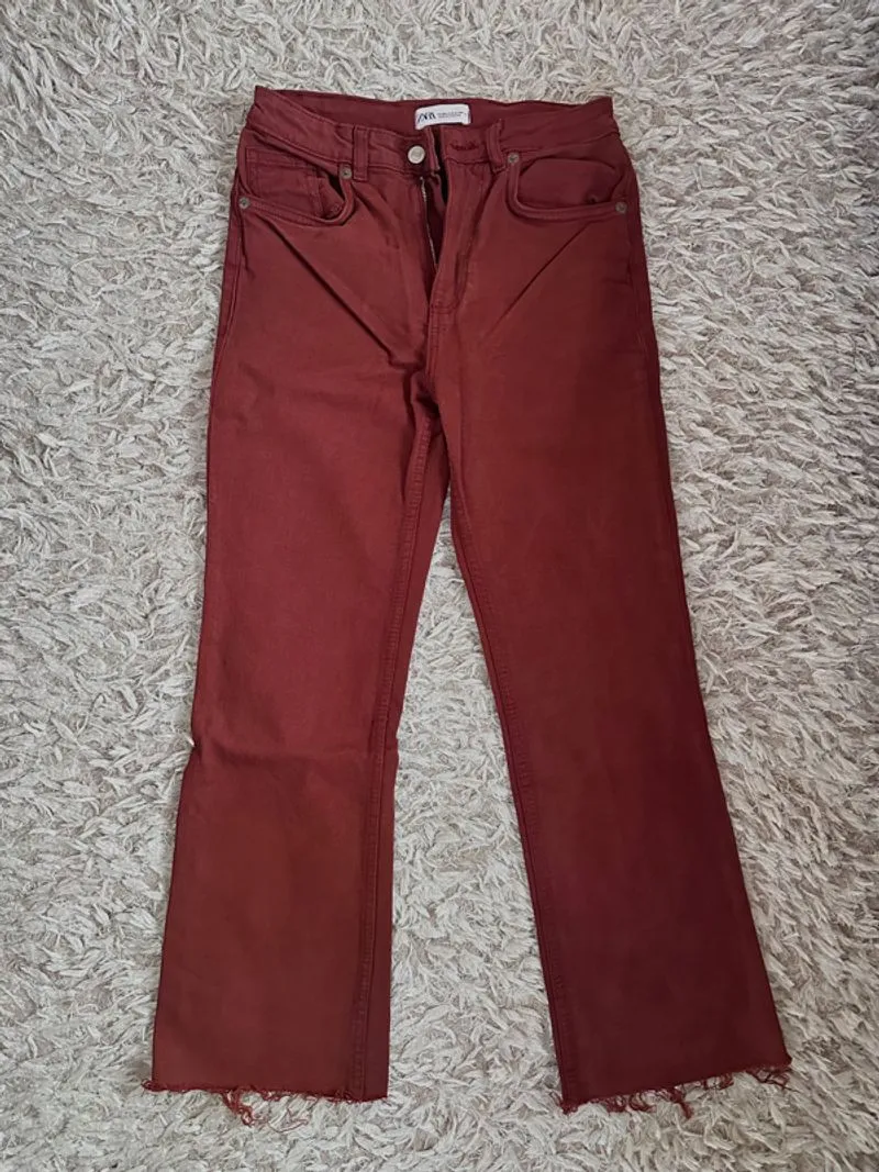 zara flare jeans photo 1